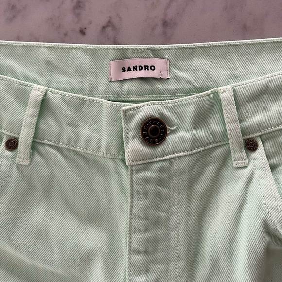 Sandro wide leg high rise jeans - Picture 12 of 15